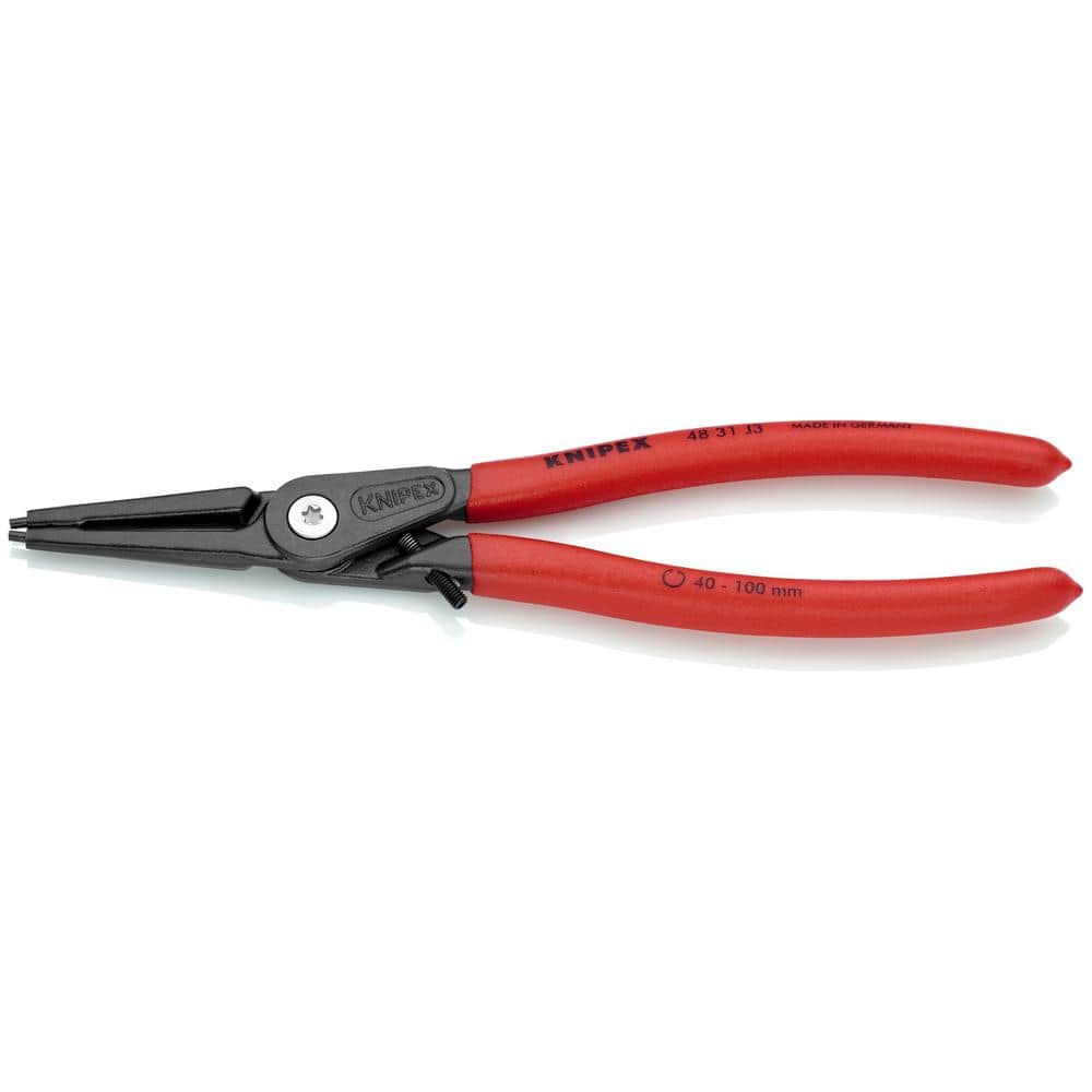 KNIPEX Precision Snap Ring Pliers with Limiter-Internal Straight with Adjustable Opening (1)