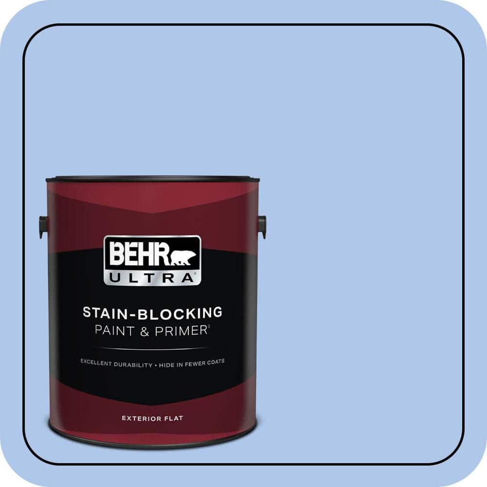 BEHR ULTRA 1 gal. #P530-2 Promise Keeping Flat Exterior Paint & Primer