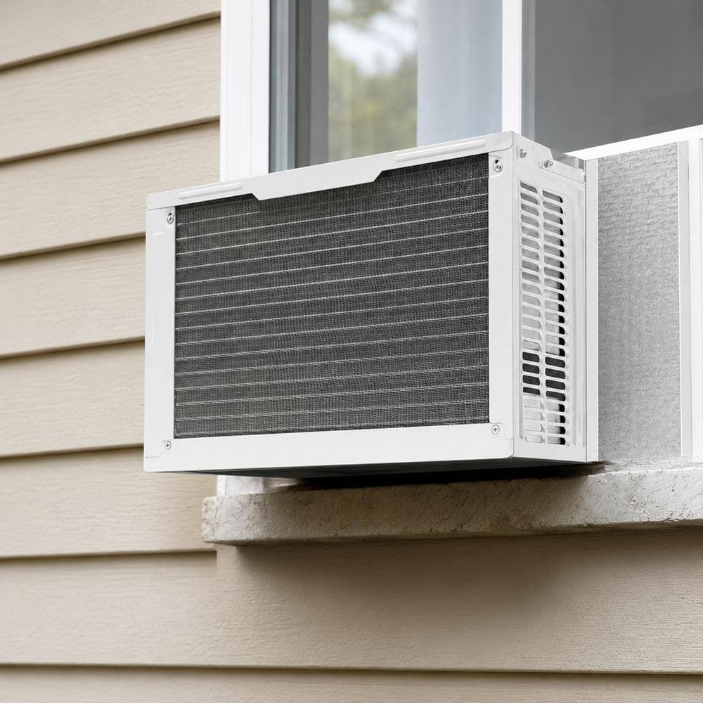 Unbranded Window Air Conditioner Insulated Foam Panels Seal Kit for Cold Hot Air Leak Prevention Winter Summer (2)