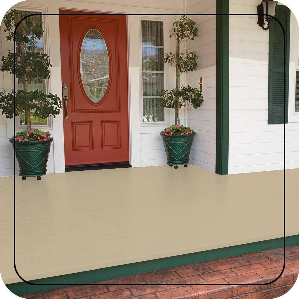 BEHR PREMIUM #360E-2 Low-Lustre Enamel Interior/Exterior Porch and Patio Floor Paint (2)