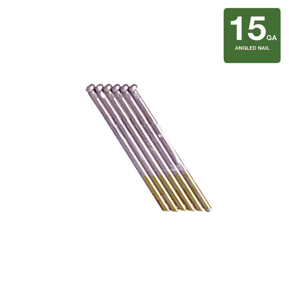 Grip-Rite 1-1/2 in. x 15-Gauge Electrogalvanized DA-Style Finish Nails 4000 per Box (3)