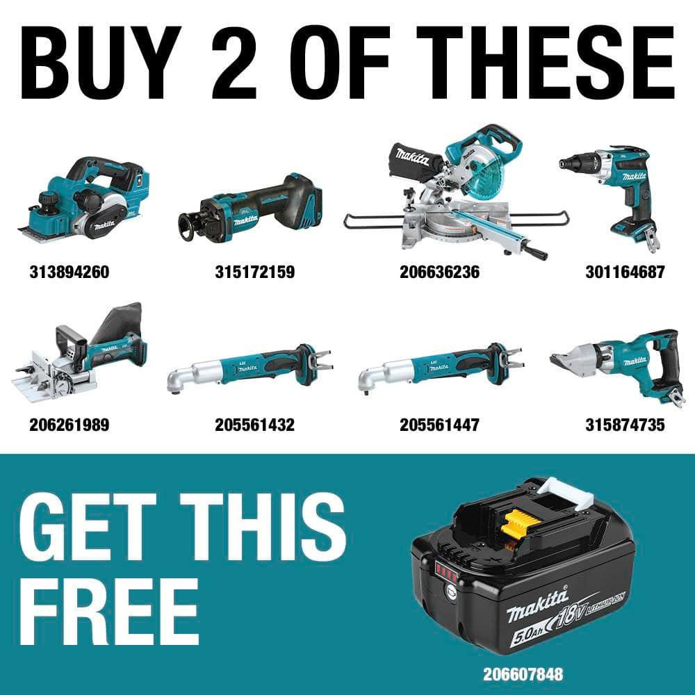 Makita 18V LXT 3/8 in. Angle Impact Wrench (Tool-Only) (2)