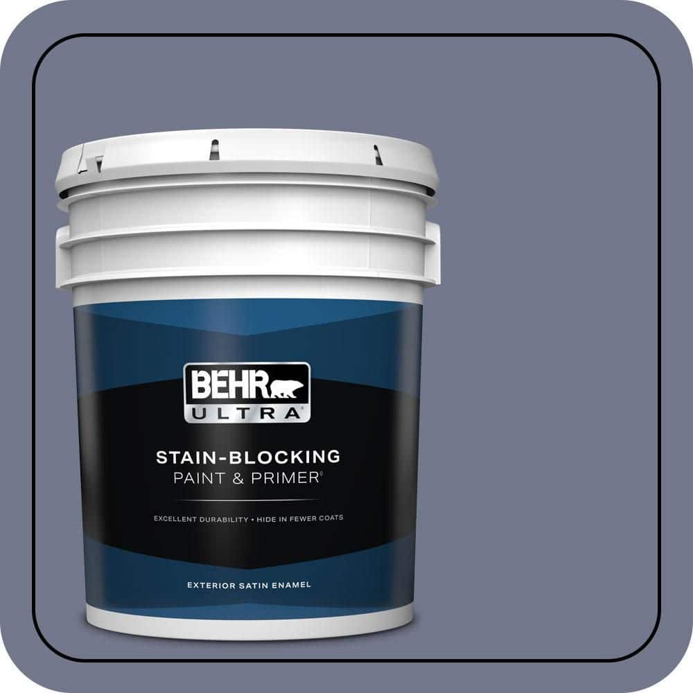 BEHR ULTRA 5 gal. #S550-5 Fantasia Satin Enamel Exterior Paint & Primer
