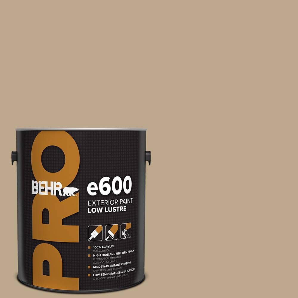 BEHR PRO 1 gal. #HDC-NT-16 Natural Chamois Low Luster Exterior Paint