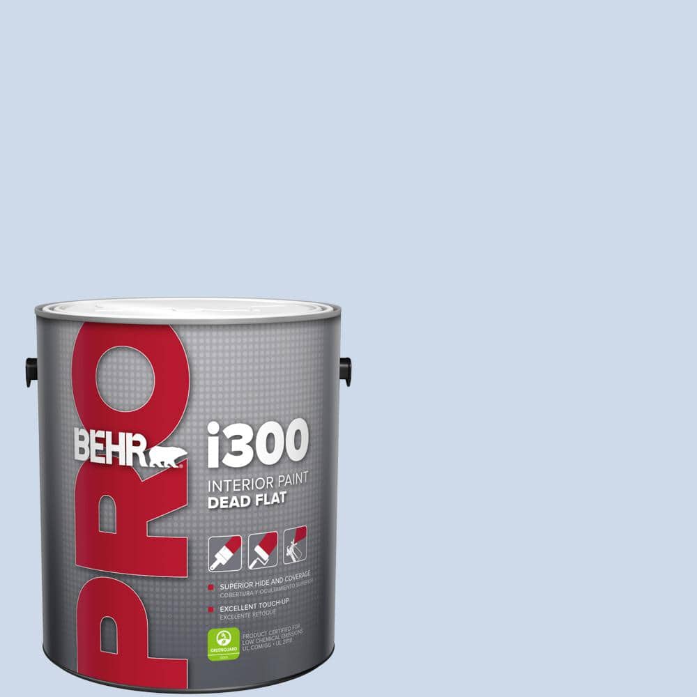 BEHR PRO 1 gal. #M540-2 Angelic Blue Dead Flat Interior Paint