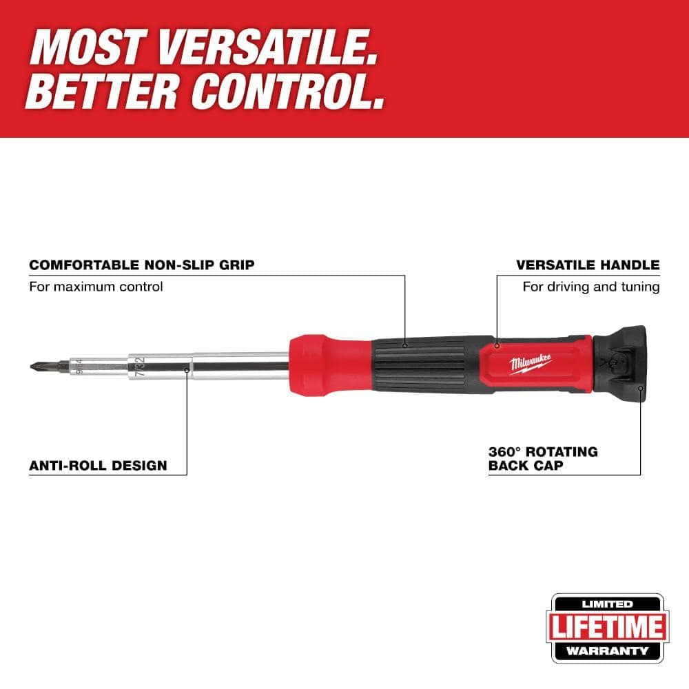 Milwaukee 14 in. 1-Precision Multi-Bit Screwdriver (2)