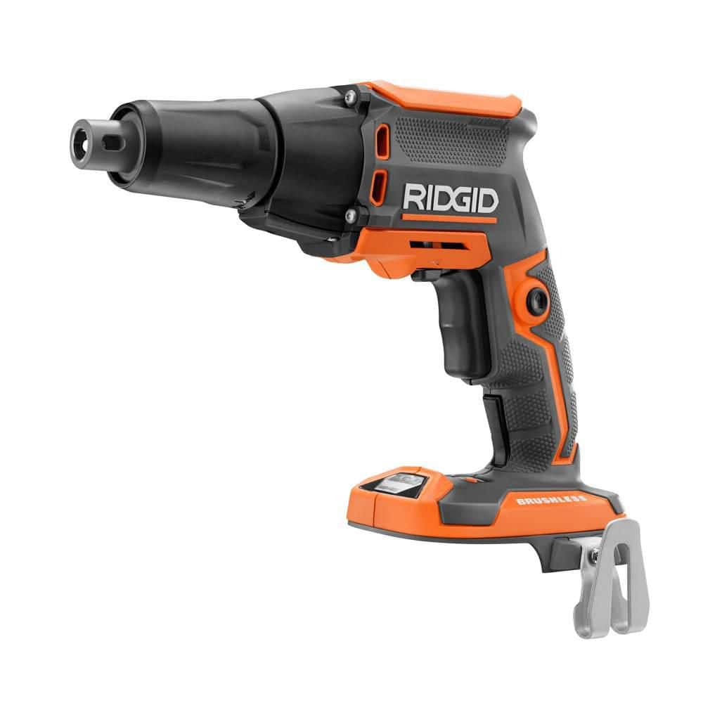 RIDGID 18V Brushless Cordless Drywall Screwdriver with Collated Attachment (Tool Only) (3)