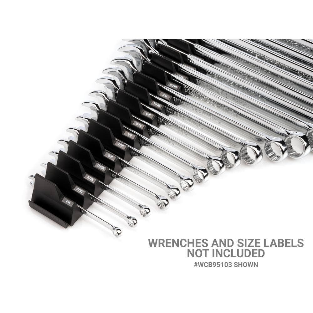 TEKTON 10-Tool Modular Slotted Organizer Set (Black) (2)
