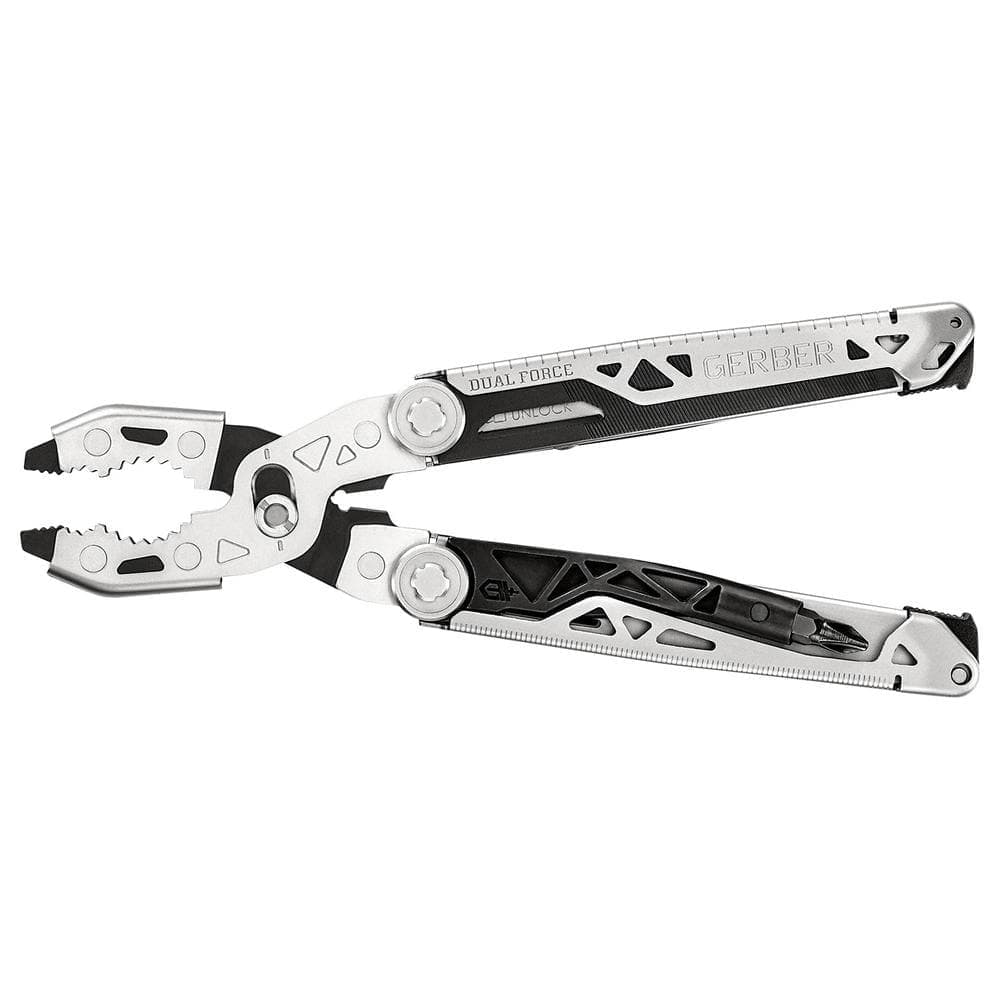 Gerber Dual Force 12-N-1 Plier Multi-Tool with Sheath