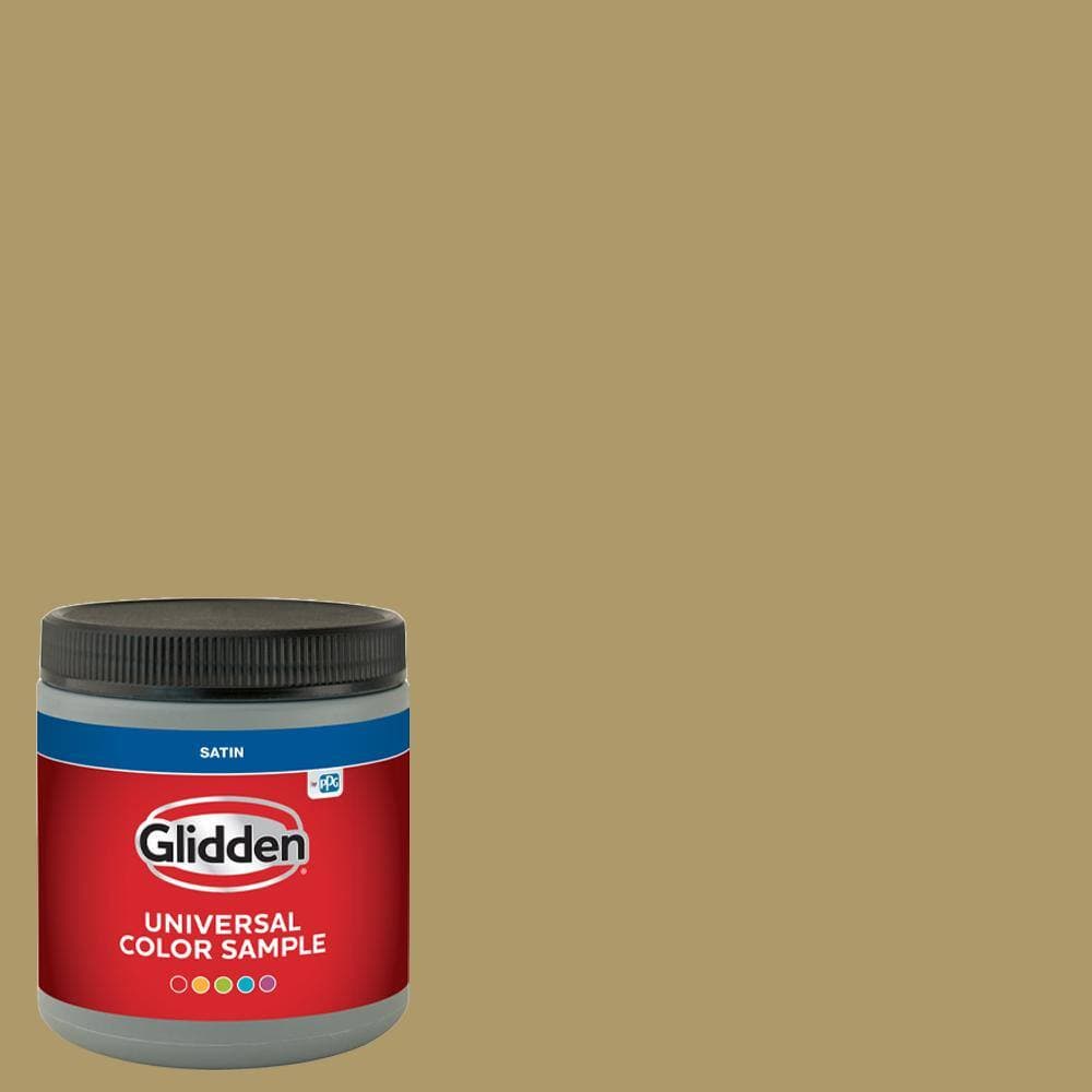 Glidden 8 oz. PPG1104-5 Cool Camel Satin Interior Paint Sample