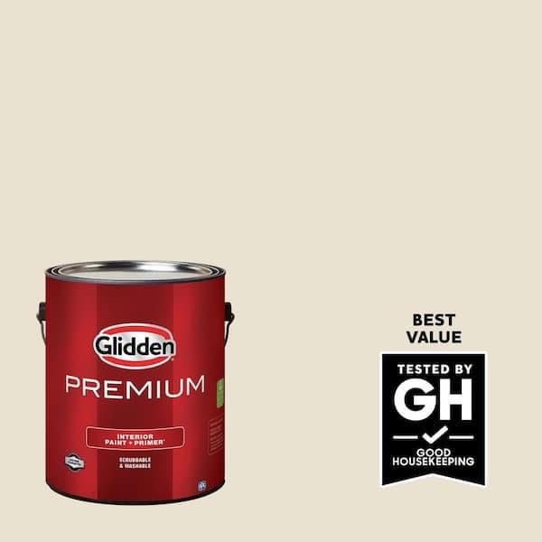 Glidden Premium 1 gal. PPG1086-2 Brandied Pears Semi-Gloss Interior Paint (2)