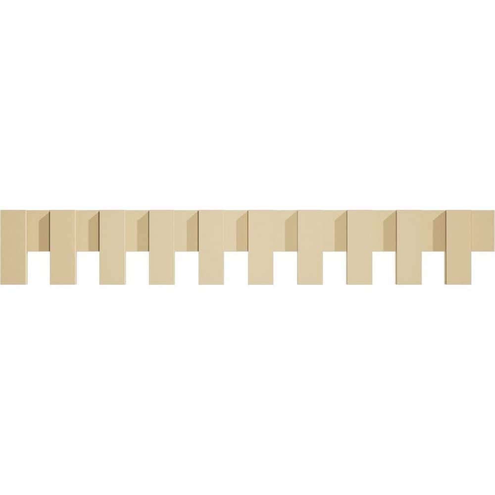 Ekena Millwork 1 in. D x 7 in. W x 46.625 in. L Primed Polyurethane Panel Moulding (1)