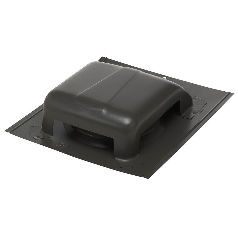 Gibraltar Building Products Slant Back Galvanized Steel Roof Vent 40 sq. in. Net Free Area in Black