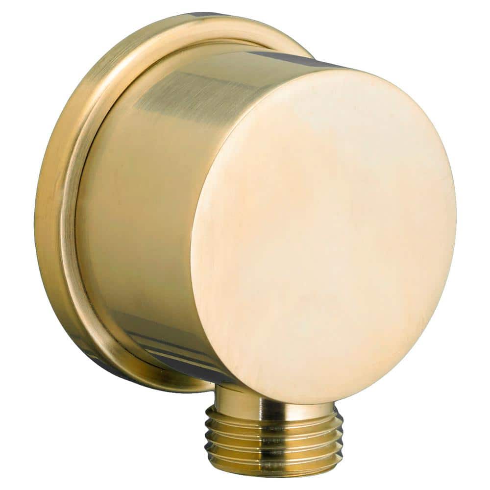 American Standard Round Wall Union in Brushed Gold (1)