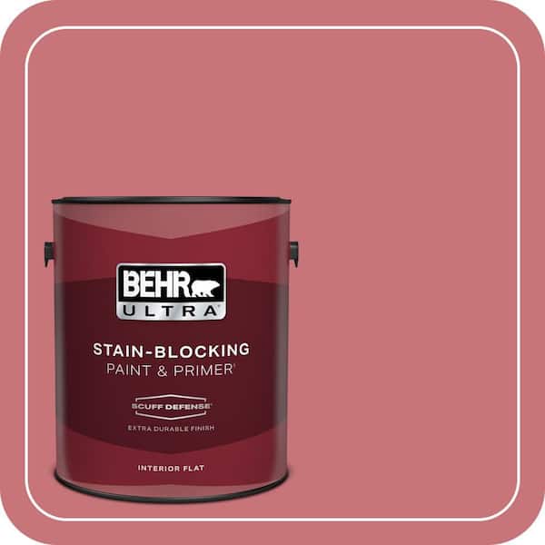 BEHR PREMIUM PLUS #140D-5 Rose Chintz Enamel Low Odor & Primer (4)