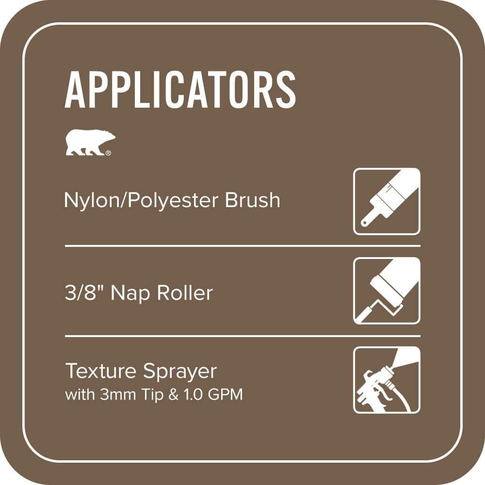 BEHR PREMIUM #MS-46 Textured Low-Lustre Enamel Interior/Exterior Porch and Patio Anti-Slip Floor Paint (4)
