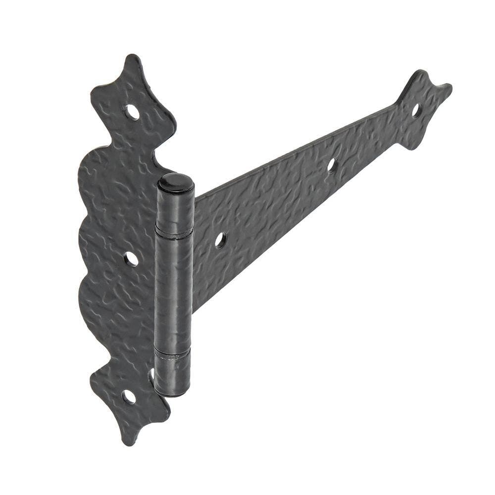 Everbilt 8 in. Black Decorative Gate Tee Hinge (3)