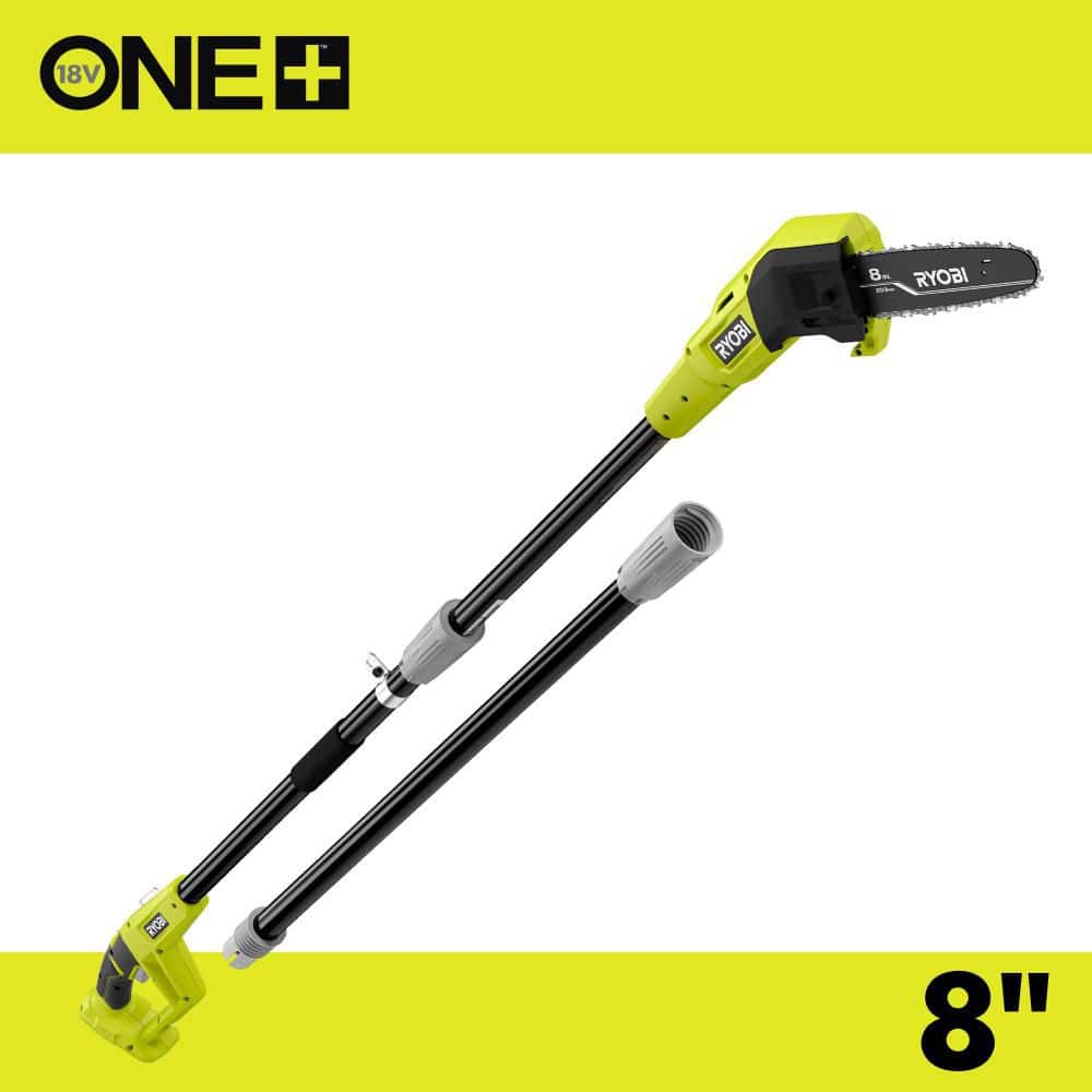 RYOBI ONE+ 18V 8 in. Cordless Oil-Free Pole Saw (Tool Only)