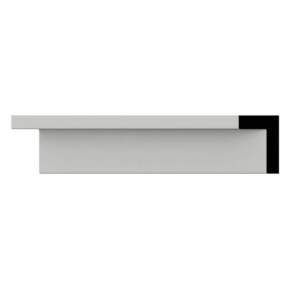 Ekena Millwork Sasha 1.125 in. D x 2 in. W x 94.5 in. L Polyurethane Crown Moulding (1)