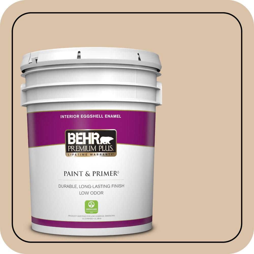 BEHR PREMIUM PLUS 5 gal. #T14-13 Grand Soiree Eggshell Enamel Low Odor Interior Paint & Primer