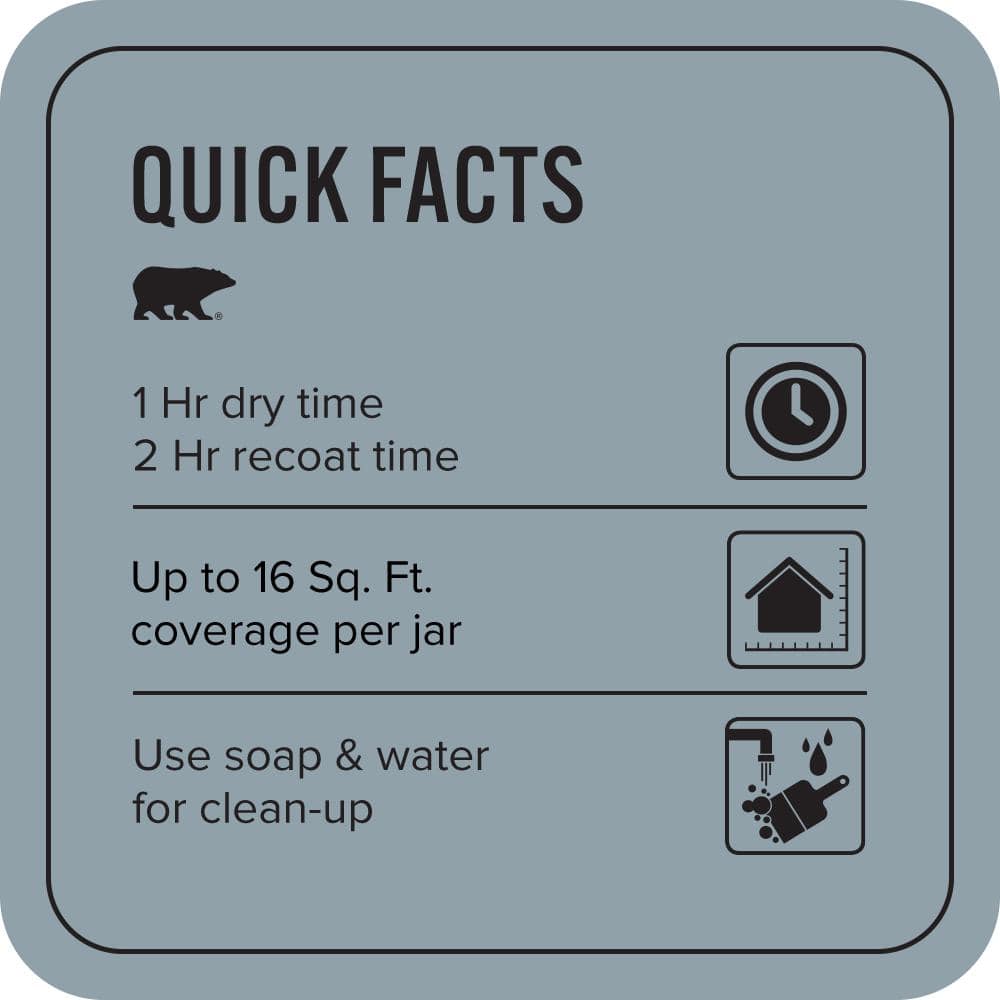BEHR ULTRA 1 qt. #N480-4A Dusty Denim Extra Durable Satin Enamel Interior Paint and Primer (4)