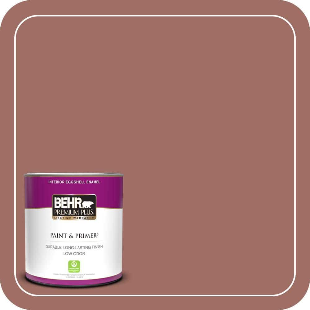 BEHR PREMIUM PLUS #190F-5 Brandy Enamel Low Odor & Primer