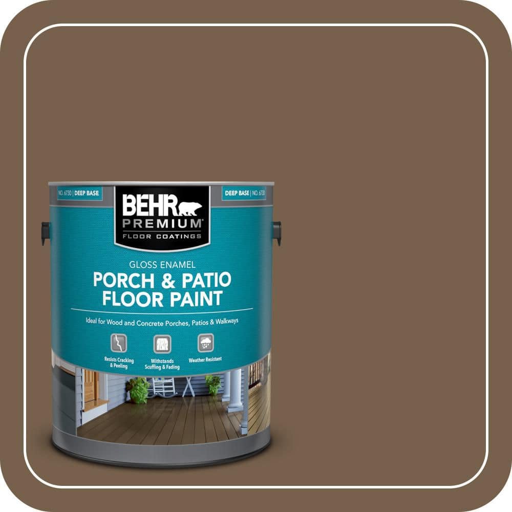 BEHR PREMIUM 1 gal. #700D-7 South Kingston Gloss Enamel Interior/Exterior Porch and Patio Floor Paint
