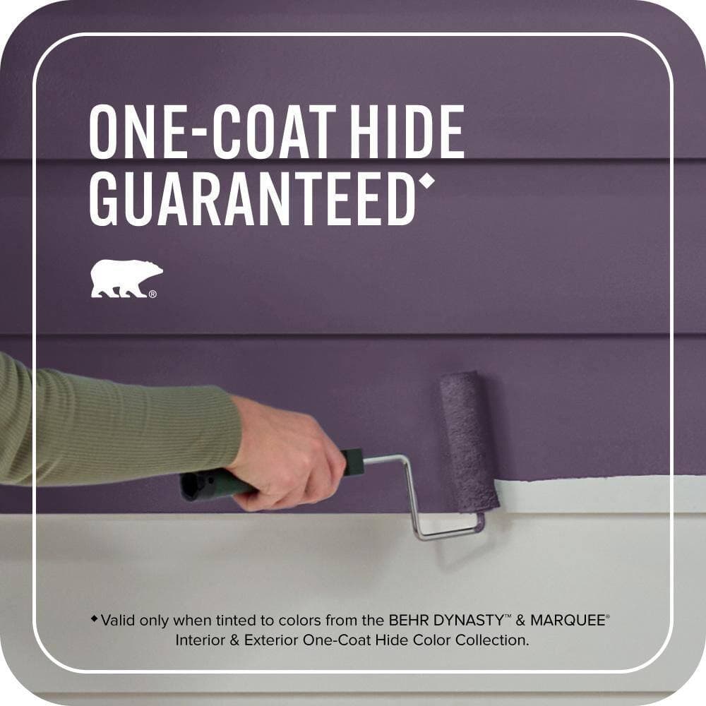 BEHR MARQUEE 1 gal. #S-H-680 Purple Bloom Flat Exterior Paint & Primer (3)