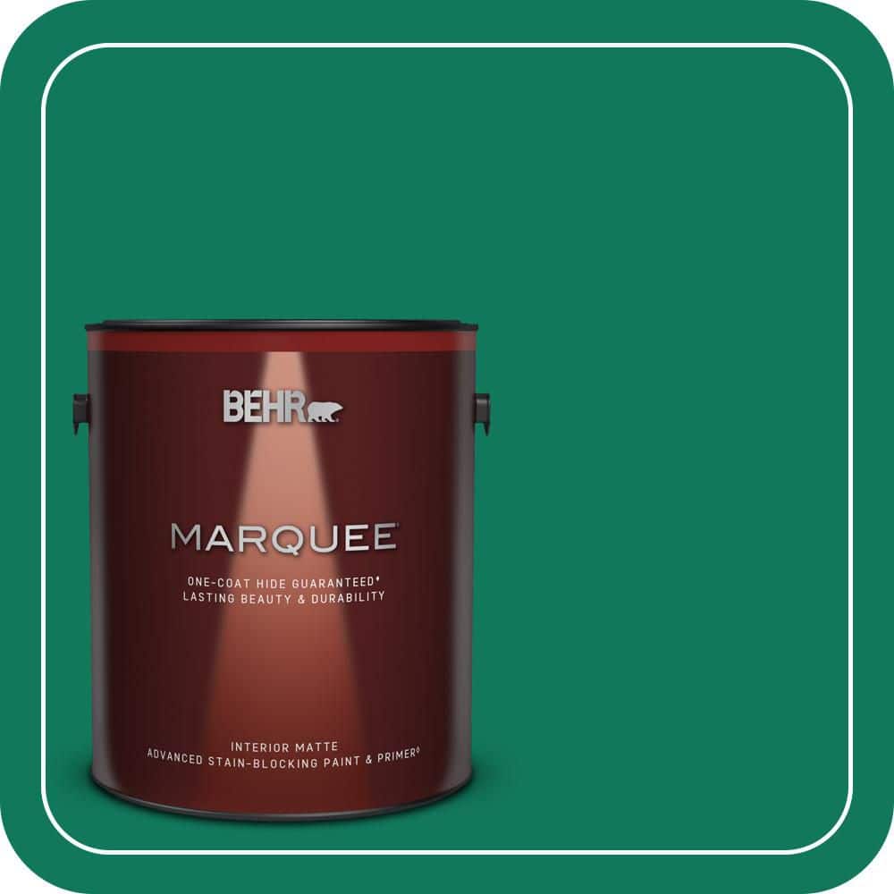 BEHR MARQUEE 1 gal. #MQ4-14 Soapstone One-Coat Hide Matte Interior Paint & Primer