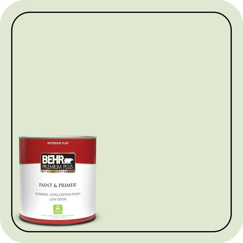 BEHR PREMIUM PLUS #M370-2 Cabbage Leaf Flat Low Odor & Primer