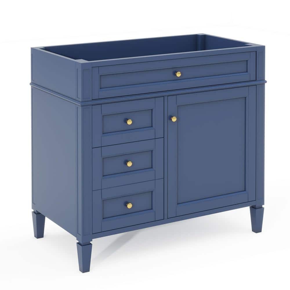 EPOWP 36 in. W 18 in. D 33 in. H Bath Vanity Cabinet without Top with 2-Drawers and a Tip-out Drawer (3)