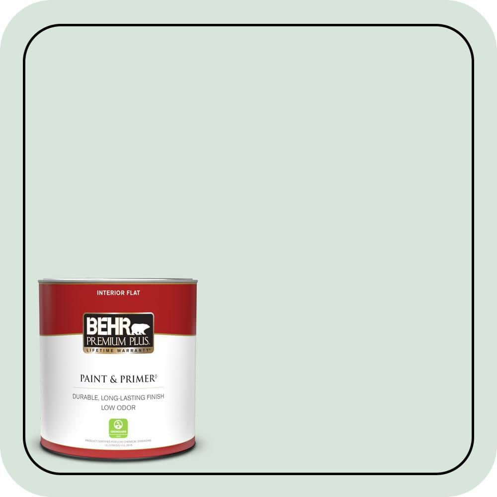 BEHR PREMIUM PLUS #S420-1 New Day Enamel Low Odor & Primer