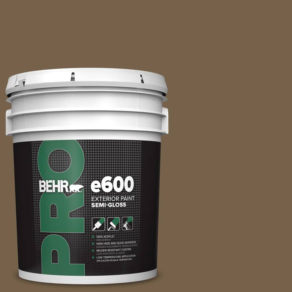 BEHR PRO 5 gal. #700D-7 South Kingston Semi-Gloss Exterior Paint