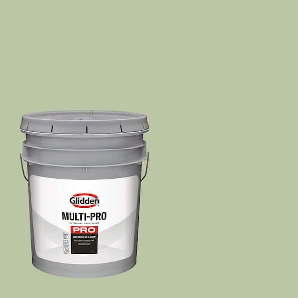 Glidden Multi-Pro 5 gal. PPG1121-4 Quaking Grass Ultra Flat Interior Paint (2)