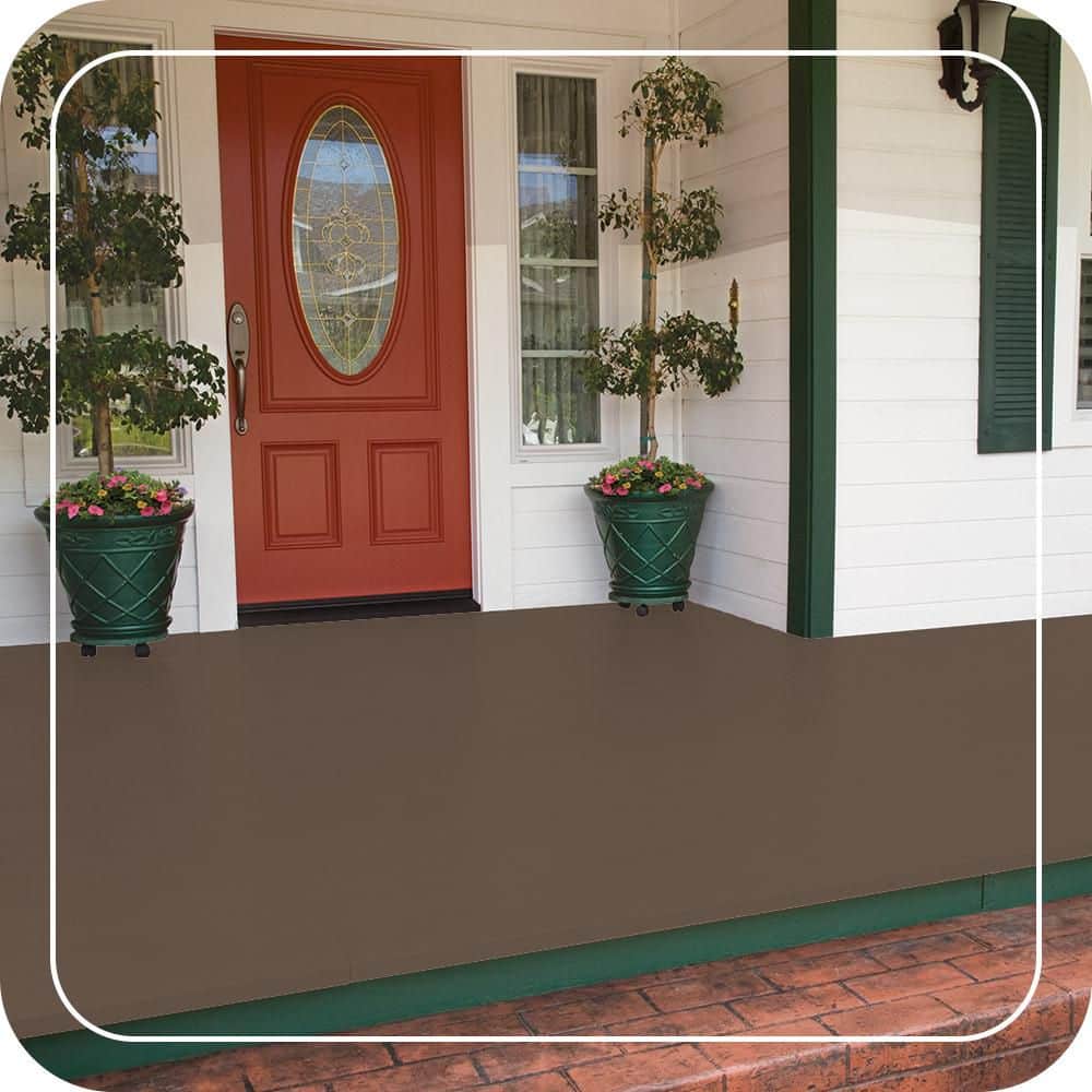 BEHR PREMIUM #SC-141 Low-Lustre Enamel Interior/Exterior Porch and Patio Floor Paint (2)