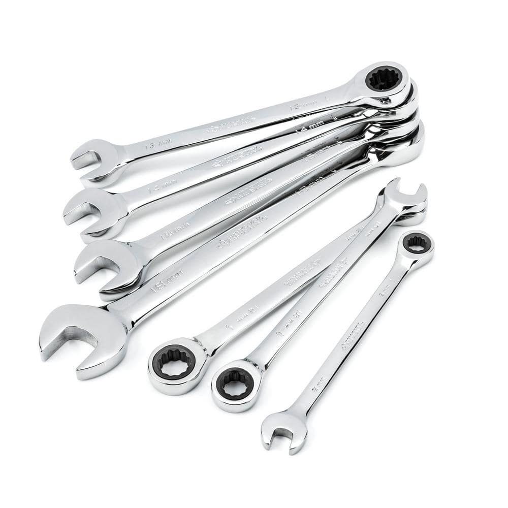 Husky Ratcheting Combination Wrench Set