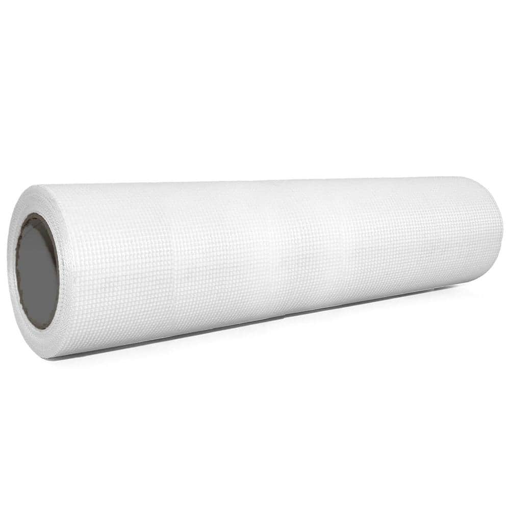 Unbranded 20 in. x 100 ft. Self-Adhesive Fiberglass Drywall Joint Tape, Crack Repair Mesh for Wall Seams and Patches