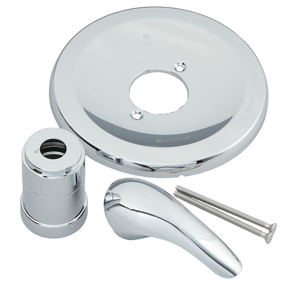 Glacier Bay 1-Handle Valve Trim Kit in Chrome (Valve Not Included) (3)