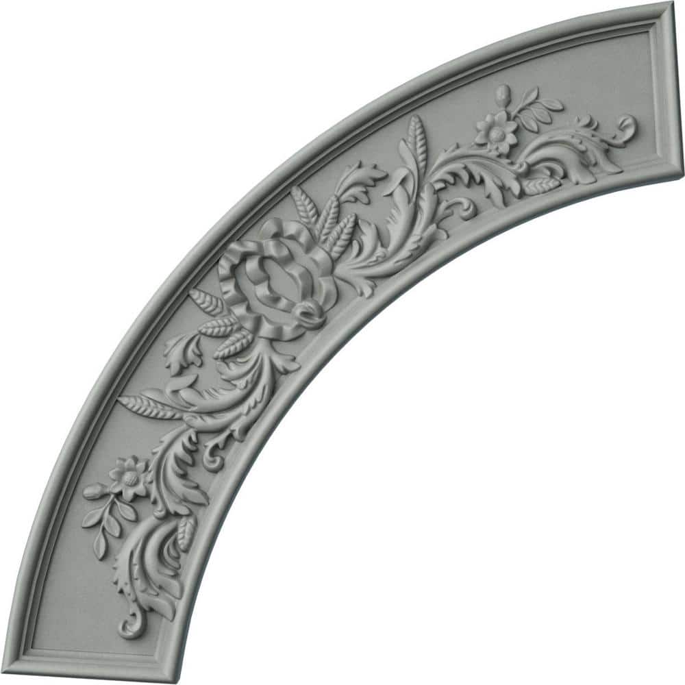 Ekena Millwork 49-1/4 in. Tomango Ceiling Ring (1/4 of Complete Circle) (2)