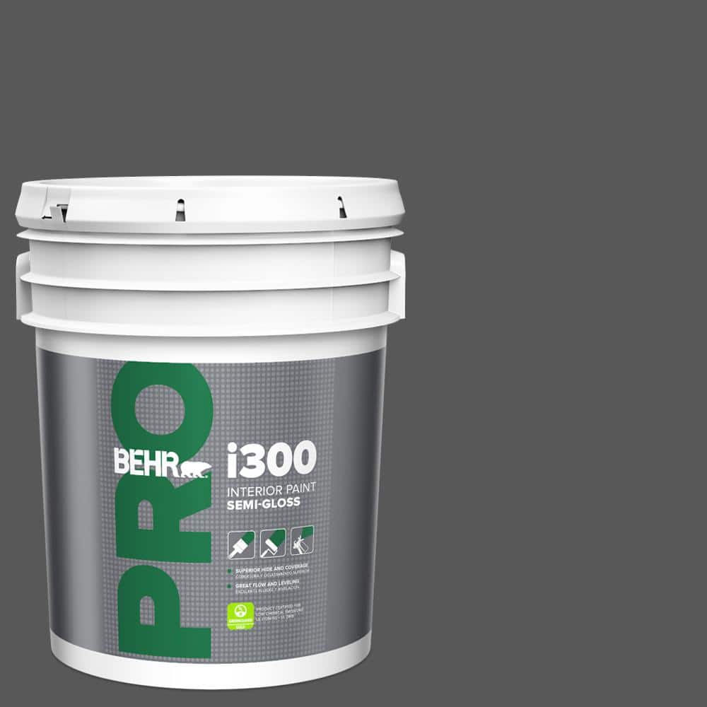BEHR PRO 5 gal. #PPU24-22 Shadow Mountain Semi-Gloss Interior Paint