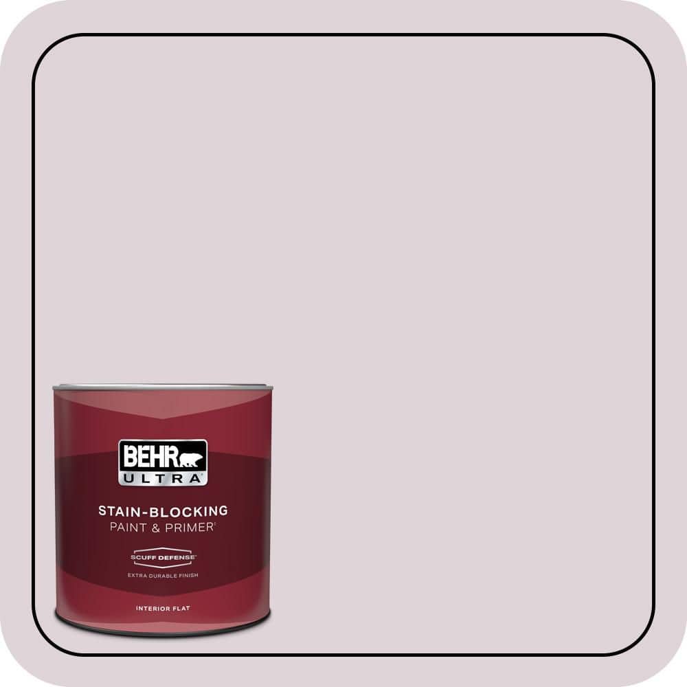BEHR ULTRA 1 qt. #PPU16-07 Mystic Fairy Extra Durable Flat Interior Paint & Primer (1)
