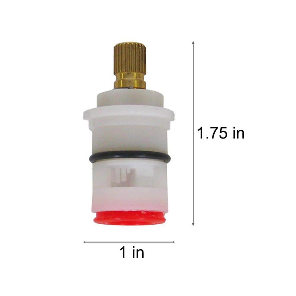 Everbilt 3/4 in. 24pt Broach Left Hand Stem for Glacier Bay (3)