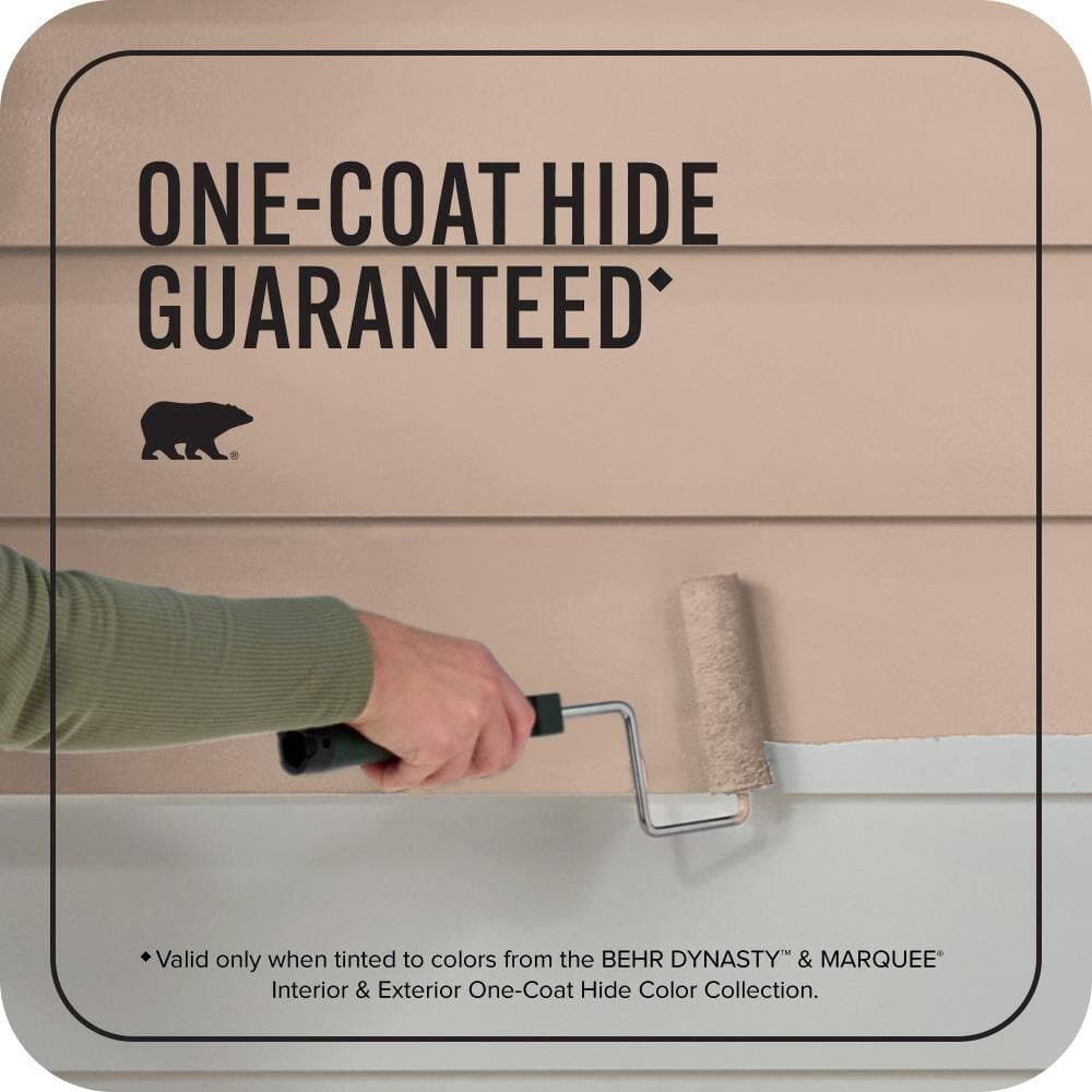 BEHR MARQUEE 5 gal. #S220-3 Sanderling Flat Exterior Paint & Primer (3)