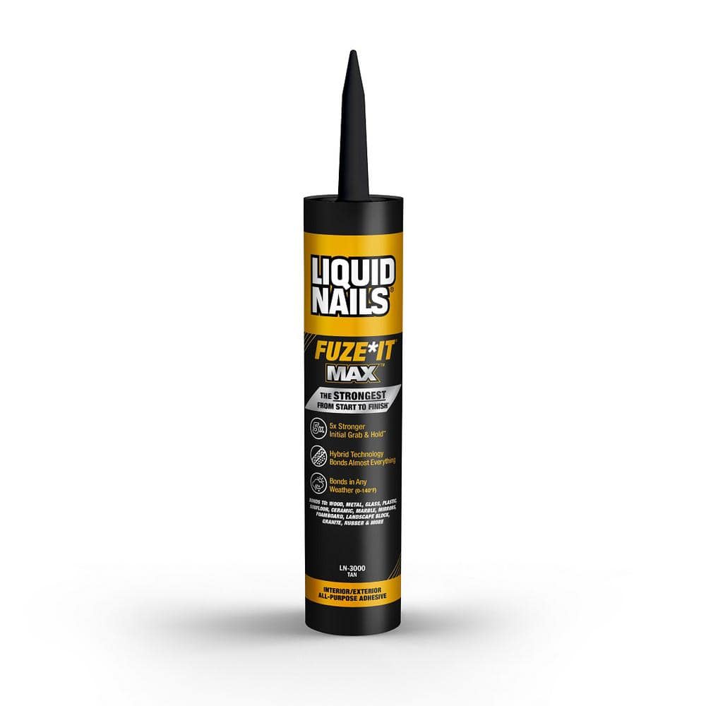 Liquid Nails Fuze It Max 9 oz. Interior/Exterior All Surface Construction Adhesive