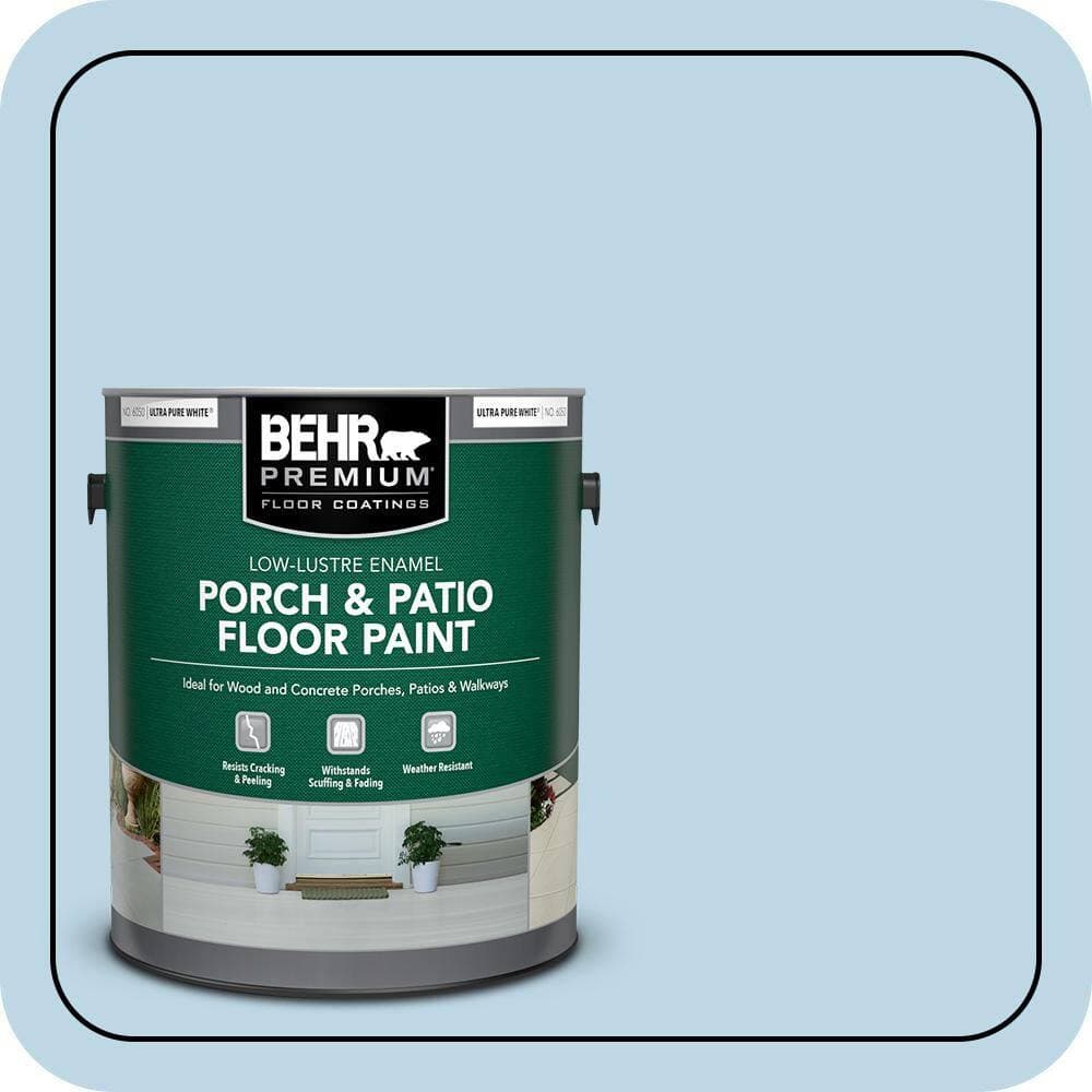 BEHR PREMIUM #M500-1 Textured Low-Lustre Enamel Interior/Exterior Porch and Patio Anti-Slip Floor Paint (1)