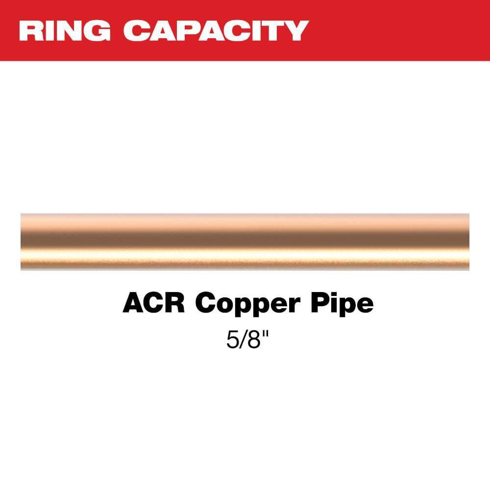 Milwaukee 5/8 in. Streamline ACR Pivoting Press Ring (2)