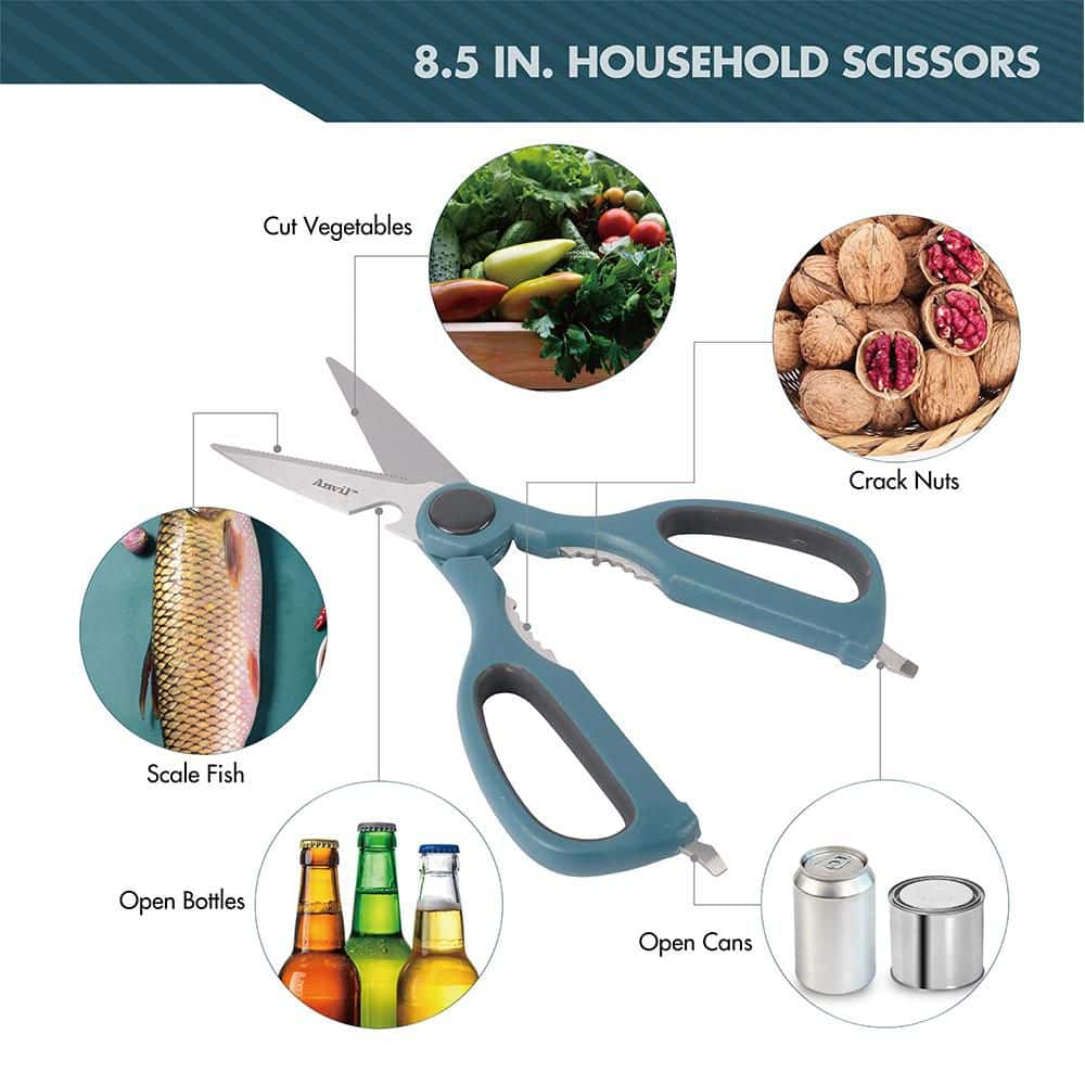 Anvil 3-Piece Household Scissors Set (2)