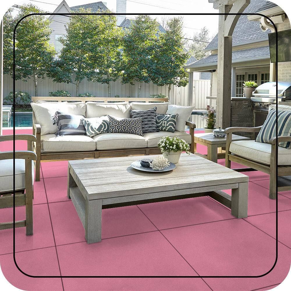 BEHR PREMIUM #P130-4 Textured Low-Lustre Enamel Interior/Exterior Porch and Patio Anti-Slip Floor Paint (3)