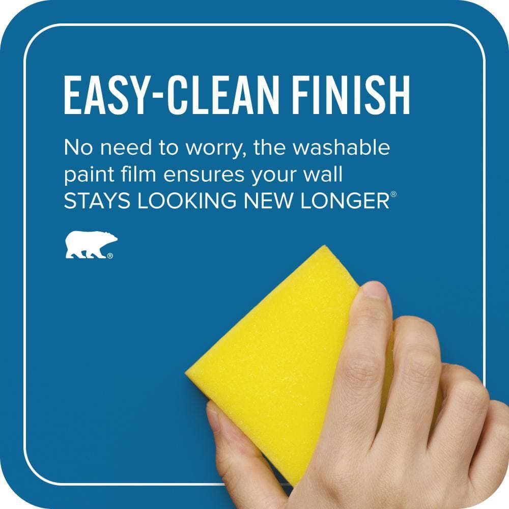 BEHR ULTRA 1 gal. #MQ4-58 Mondrian Blue Extra Durable Flat Interior Paint & Primer (4)