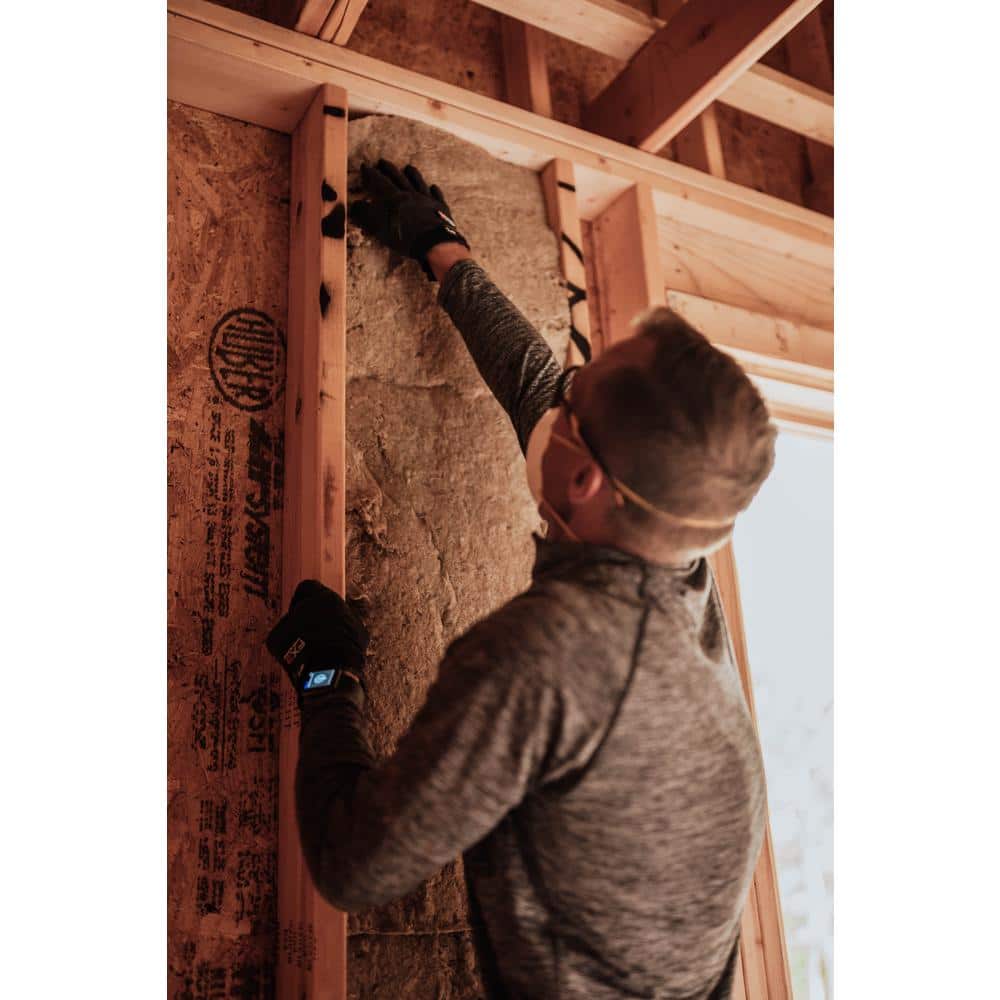 ROCKWOOL R-23 Comfortbatt 5-1/2 in. 15 in. 47 in. Fire Resistant Stone Wool Insulation Batt (478 sq.ft.) (12-Bags) (4)